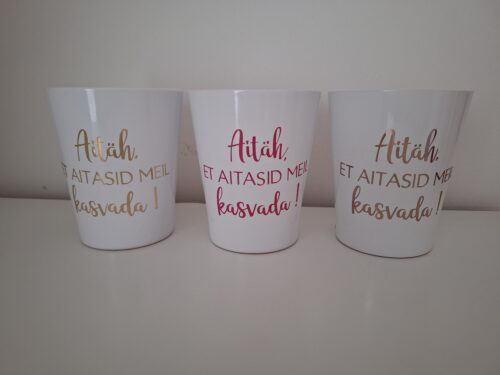 Tekstiga lillepott - Image 21