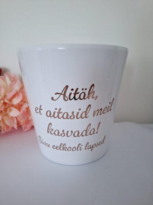 Tekstiga lillepott - Image 12