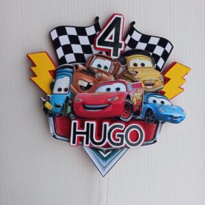 Pikne McQueen topper